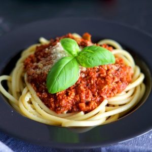 spaghetti z tofu przepis